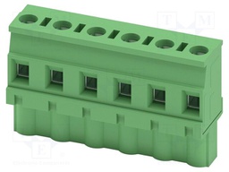 PCB connector, nominal cross section: 2.5 mm?, color: green,