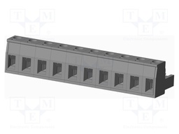 Connector: pluggable terminal block; plug; female; straight; grey