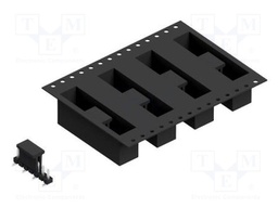 Connector: pin strips; pin header; male; PIN: 7; 2.54mm; SMT; 1x7
