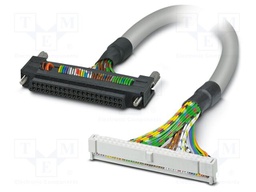 Ribbon cable with IDC connectors; Contacts ph: 2.54mm; 15m