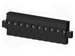 Connector: pluggable terminal block; plug; female; angled 90°