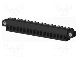 Connector: pluggable terminal block; plug; female; straight; 300V