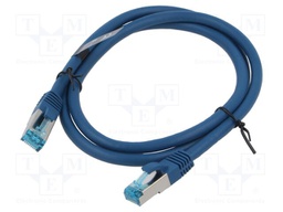 Patch cord; RJ45 plug,both sides; S/FTP; 5e; wire; OFC; 3m; PVC