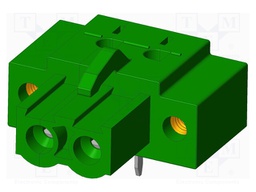 Connector: pluggable terminal block; socket; female; angled 90°