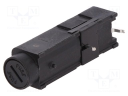 Fuse holder; cylindrical fuses; Mounting: THT; 5x20mm; -40÷85°C