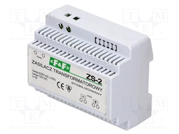 Power supply: transformer type; 12VDC; 1A; 230VAC; Mounting: DIN