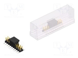 Connector: pin strips; pin header; male; PIN: 20; 2mm; SMT; 2x10