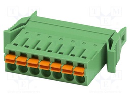 PCB connector, nominal cross section: 1.5 mm2, color: green,