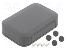 Enclosure: with panel; PF; X: 100mm; Y: 67.4mm; Z: 22.5mm; ABS; IP40