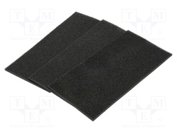 Filter; polyurethane; 3pcs.
