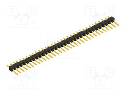 Connector: pin strips; pin header; male; PIN: 33; 2.54mm; SMT; 1x33