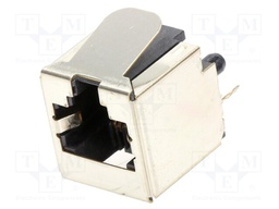 Socket; RJ45; PIN: 8; Layout: 8p8c; Press-Fit; straight; 16.82mm