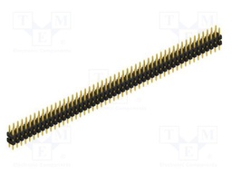 Connector: pin strips; pin header; male; PIN: 100; 2mm; THT; 2x50