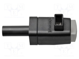 Laboratory clamp; grey; 300VDC; 16A; Contacts: nickel; -25÷90°C