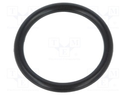 O-ring gasket; NBR; D: 2mm; Øint: 16mm; black; -30÷100°C