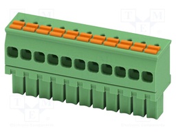 PCB connector, nominal cross section: 1.5 mm2, color: green,