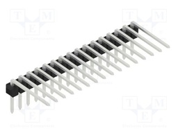 Connector: pin strips; pin header; male; PIN: 16; 2.54mm; THT; 1x16