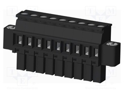 Connector: pluggable terminal block; plug; female; angled 90°