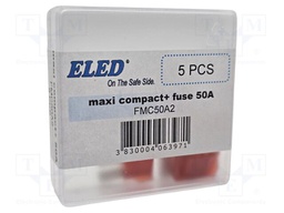 Fuse: fuse; 50A; 32VDC; automotive; 16.2mm; 16.2x6.5x18.5mm