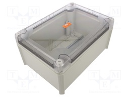 Enclosure: junction box; X: 201mm; Y: 285mm; Z: 137mm; IP66