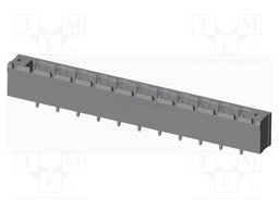 Connector: pluggable terminal block; socket; male; on PCBs
