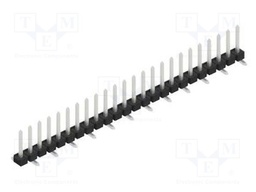 Connector: pin strips; pin header; male; PIN: 24; 2.54mm; SMT; 1x24