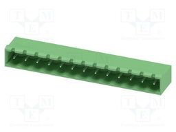 PCB headers, nominal cross section: 2.5 mm?, color: green, n