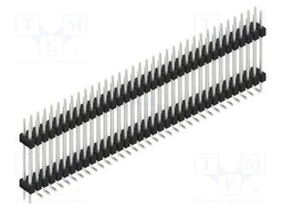 Connector: pin strips; pin header; male; PIN: 70; 2.54mm; SMT; 2x35