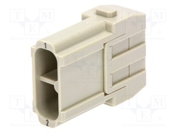 Connector: rectangular; module; male; Han Modular 40A; PIN: 2; 40A