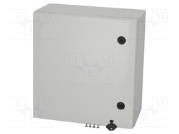 Enclosure: wall mounting; X: 500mm; Y: 500mm; Z: 210mm; ARCA; grey
