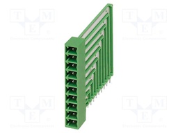 PCB headers, nominal cross section: 1.5 mm?, color: green, n