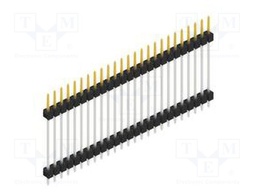 Connector: pin strips; pin header; male; PIN: 25; 2.54mm; THT; 1x25