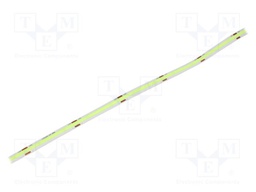 COB LED tape; green; LED/m: 320; 8mm; IP20; 180°; 8W/m; Thk: 2.2mm