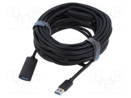 Repeater USB; USB 3.0; USB A socket,USB A plug; nickel plated
