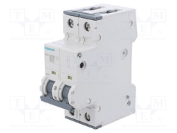 Circuit Breaker, MCB, 5SY4, 1P+N, 10 kA, 230 V, 16 A