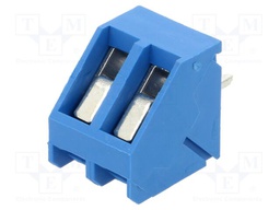 Connector: PCB terminal block; TG; 15A; 300V; terminal; PIN: 2