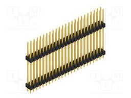 Connector: pin strips; pin header; male; PIN: 48; 2.54mm; THT; 2x24