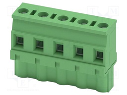 PCB connector, nominal cross section: 2.5 mm?, color: green,