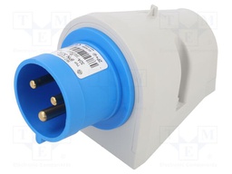 Connector: AC supply 3-phase; socket; male; 32A; 400VAC; IEC 60309