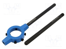 Diestock; Grip capac: M16-M20; L: 440mm; Thk: 18mm; zinc alloy