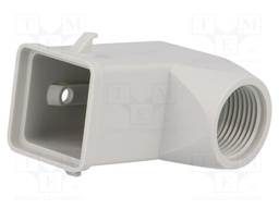 Enclosure: for HDC connectors; CK/MK; size 21.21; PG11; for cable