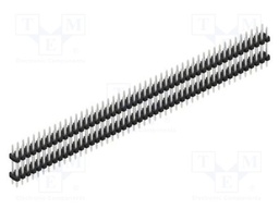 Connector: pin strips; pin header; male; PIN: 96; 2mm; THT; 2x48