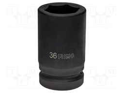 Cap; 6-angles,socket spanner,impact; HEX 36mm; 1"; 92mm; long