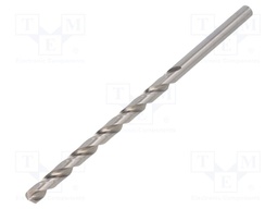 Drill bit; for metal; Ø: 6mm; L: 139mm; HSS-G; Conform to: DIN 340