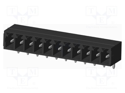 Connector: pluggable terminal block; socket; male; on PCBs