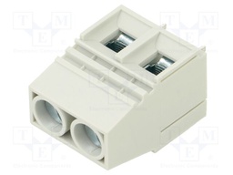Connector: PCB terminal block; VP; 65A; 300V; PIN: 2; on PCBs