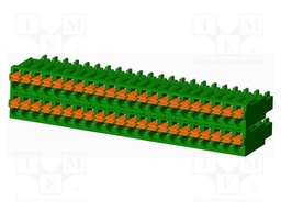 Connector: pluggable terminal block; plug; female; straight; 5.5A