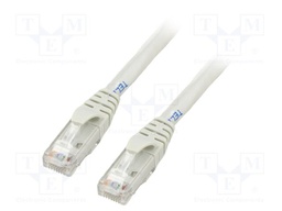 Patch cord; U/UTP; Cat: 5; RJ45 plug,both sides; stranded; Cu; 1.5m