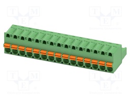 PCB connector, nominal cross section: 2.5 mm?, color: green,