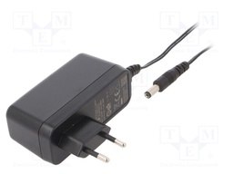 Power supply: switched-mode; voltage source; 15VDC; 2.4A; 36W